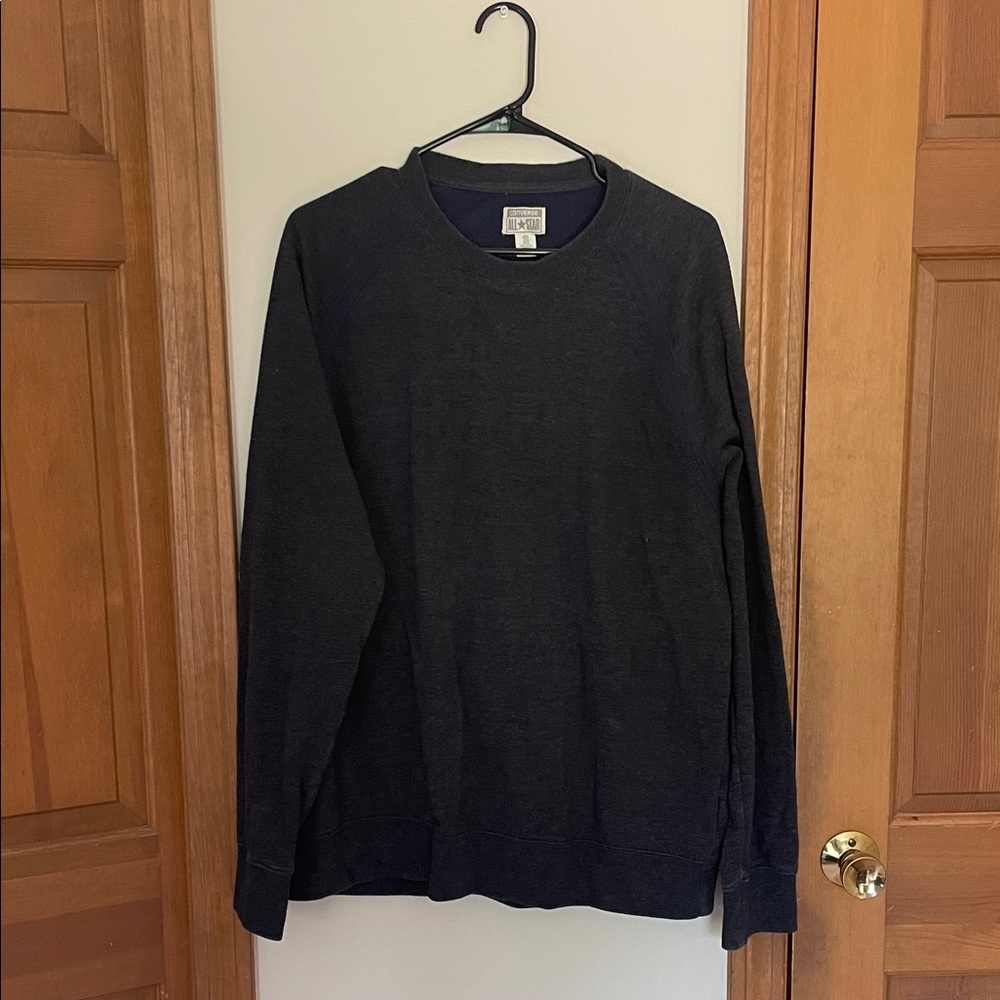 Converse All Star Navy Crewneck